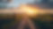 Sunset Over Path