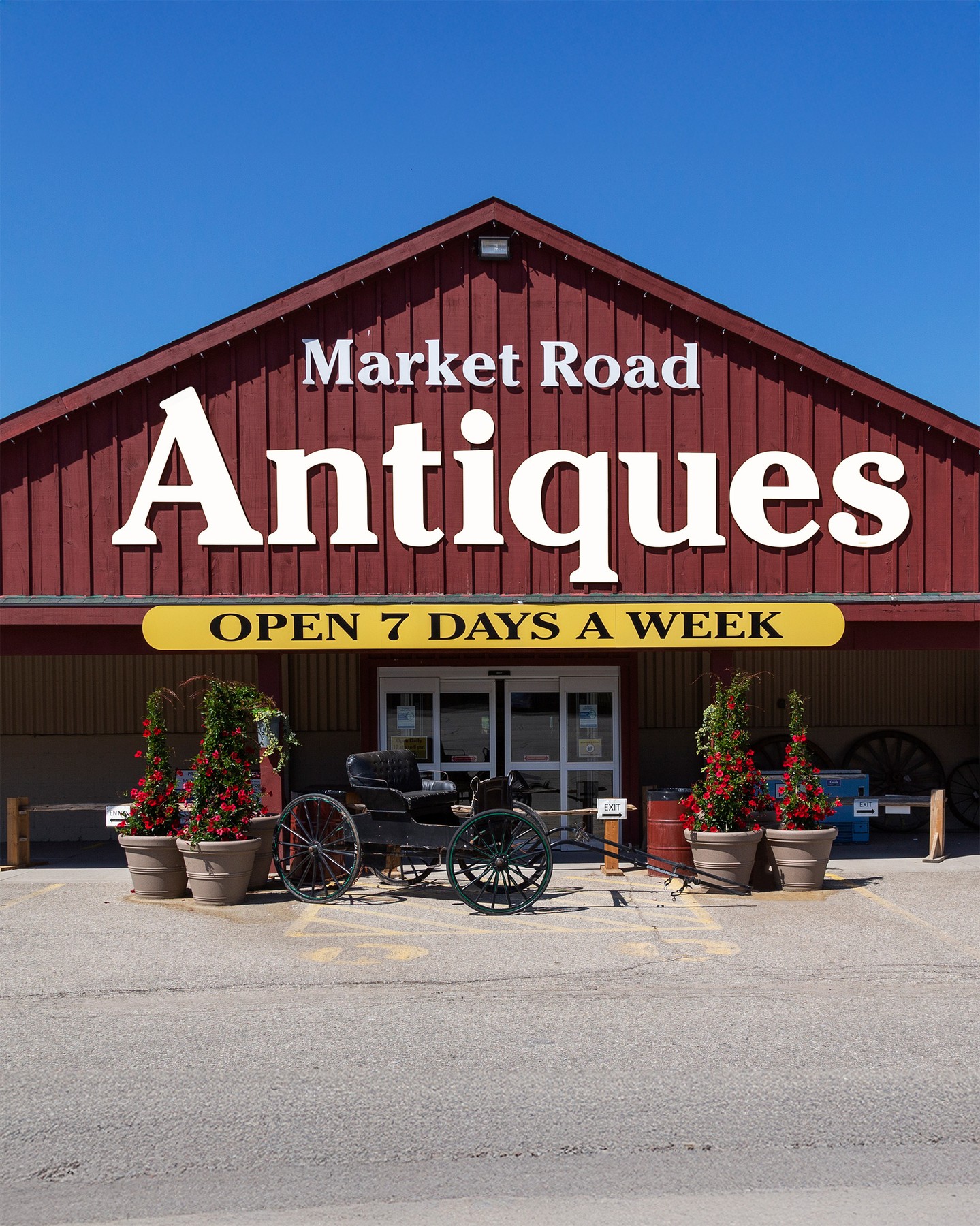 WE’RE STILL OPEN (AND NOT GOING ANYWHERE)!

We’ve had a few questions after the recent news about the closing of St. Jacobs Antiques Market on King Street North, so we want to clear things up. There is no affiliation between that business and Market Road Antiques.

Our vendors are here, our aisles are full, and the hunt for that perfect vintage find is alive and well. From furniture to collectibles and everything in between, there’s plenty waiting for you in store.

So if you were worried we’re going to pack up shop - not a chance! Come by, take a stroll, and see what’s new. 

📍 Market Road Antiques (845 Weber St N, Waterloo)
🕘 Open Daily 10 AM – 6 PM