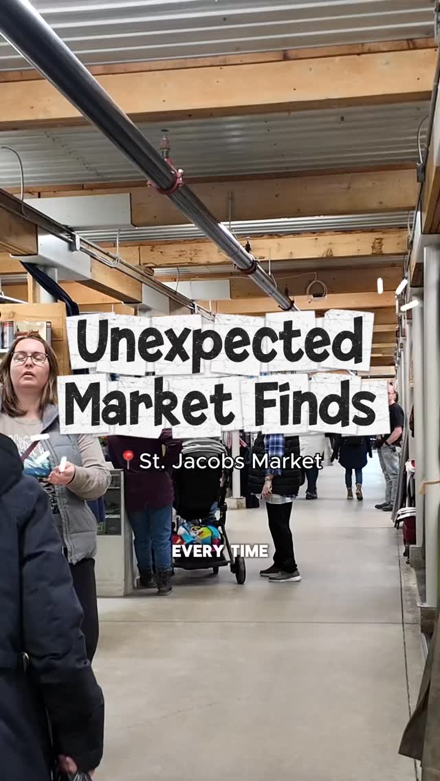 Unexpected finds at the St. Jacobs Farmers' Market 👀

Here are the places mentioned in this video: 

☕ _fullofbeans 
📱 Aromatic Fumes 
🎨 Hollywood Arts
👶 Softy Kidz
🪨 @driftwood.studio 
🔋 CN Tools 

Stay tuned for Part 2!