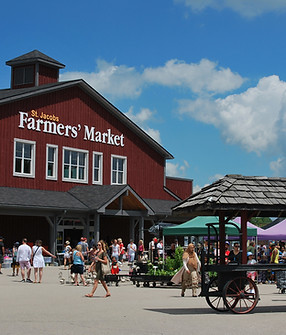 St. Jacobs Farmers' Market main market building 