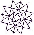 A line art depiction of our quilt sticker